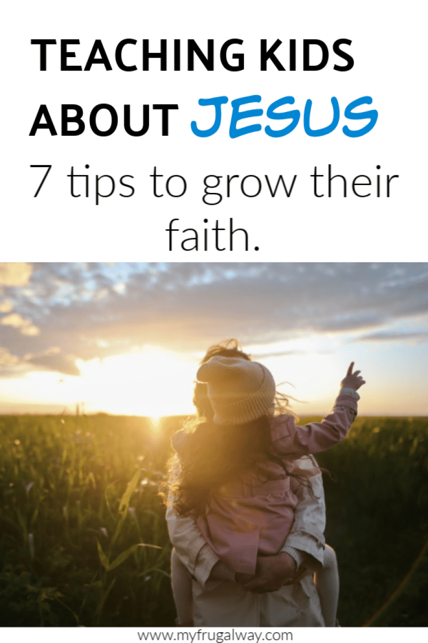 teaching kids about Jesus