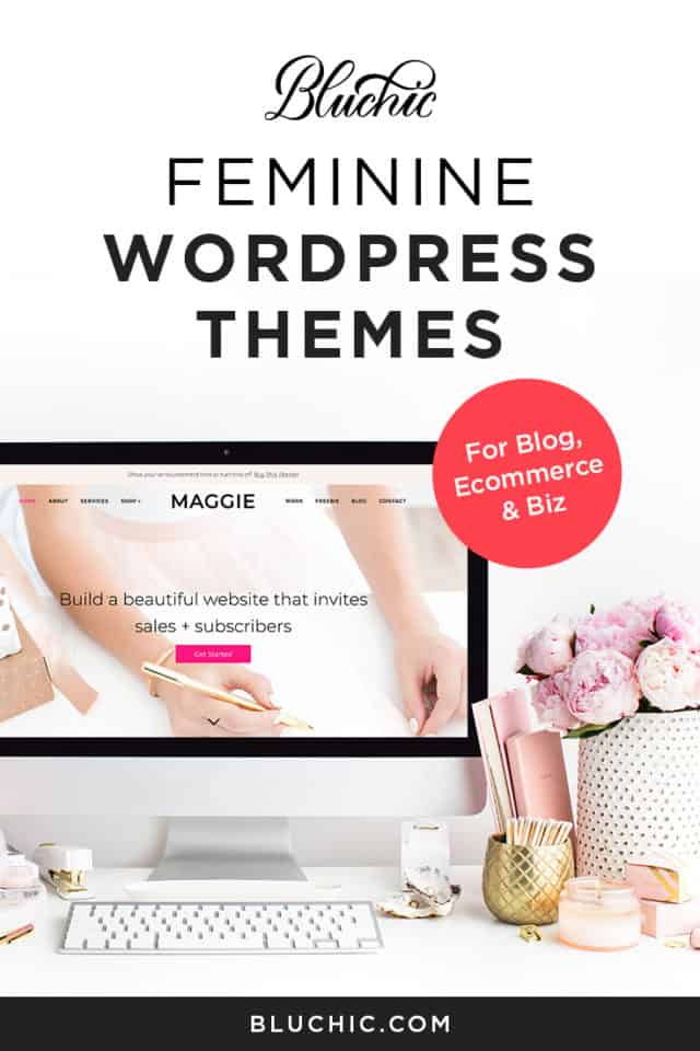 Best Feminine Wordpress Themes For Bloggers - MyFrugalWay