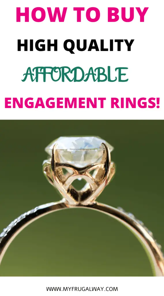 how to budget for an engagement ring, tips to save money when buying engagement ring.