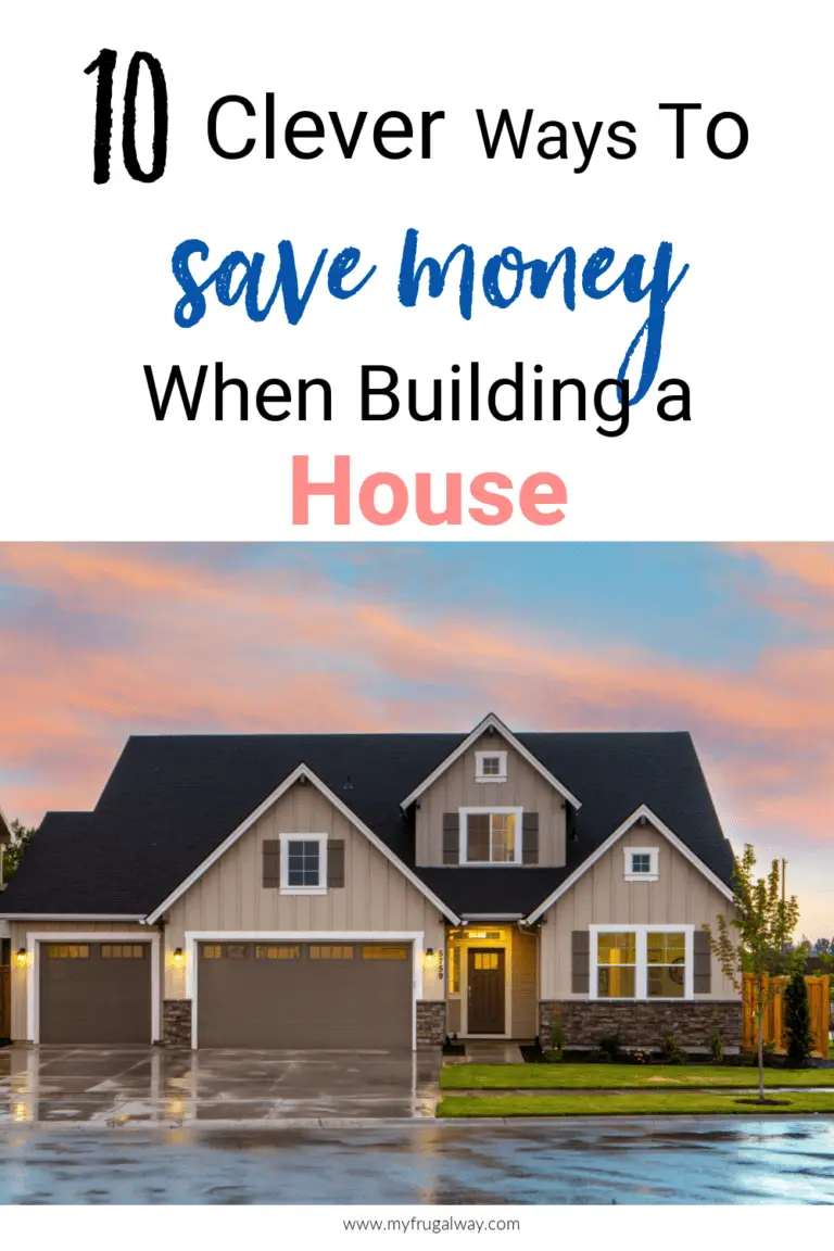 HOW TO SAVE MONEY WHEN BUILDING A HOUSE!!!