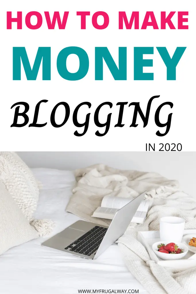 Are you wondering how bloggers make money? Read this article to find how to make money blogging for beginners fast. Learn how you can make money in 2020 with affiliate marketing for passive income. #blogging #wordpress #beginners #startablog